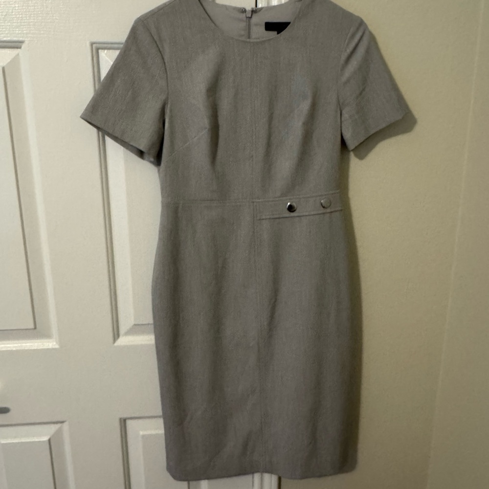 Elegant Gray Banana Republic Dress